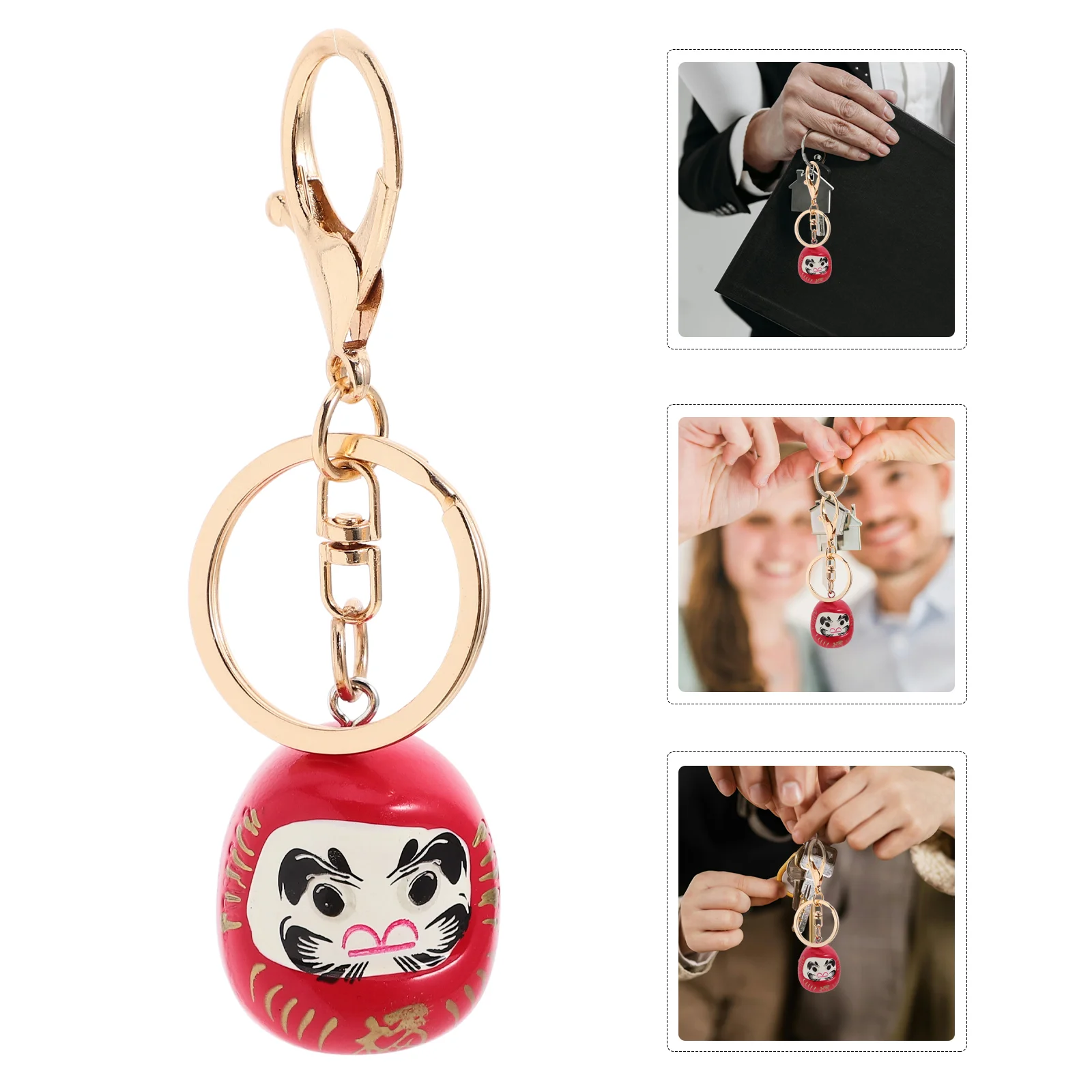 Брелок для ключей Dharma большая сумка японский стиль брелок Daruma рюкзака статуя