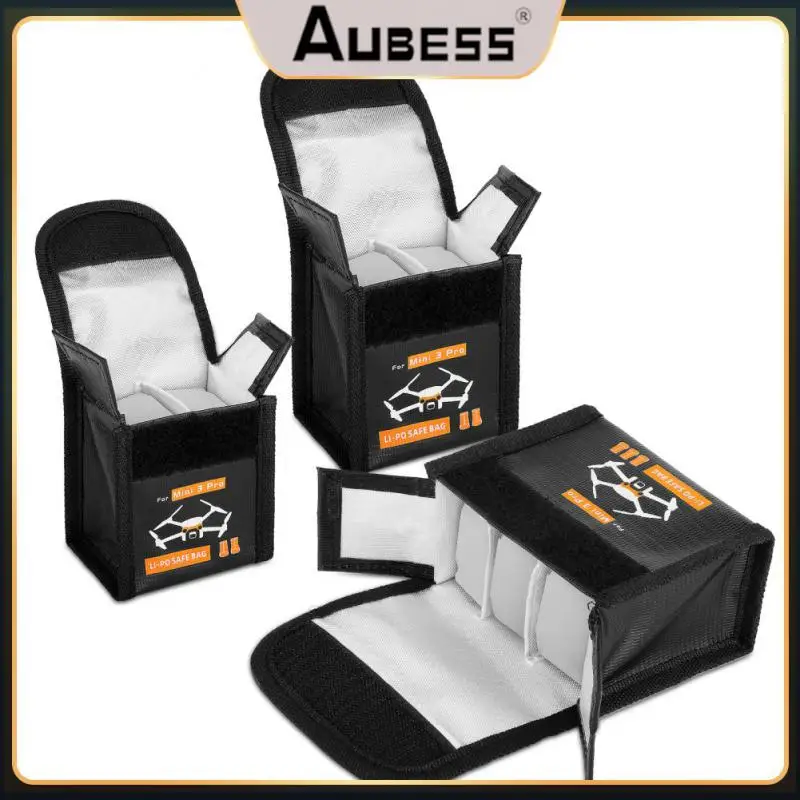 

For Dji Mini 3 Safe Storage Bag Protective Box Mini Battery Fireproof Case Heat-resistant Explosion-proof Protective Case