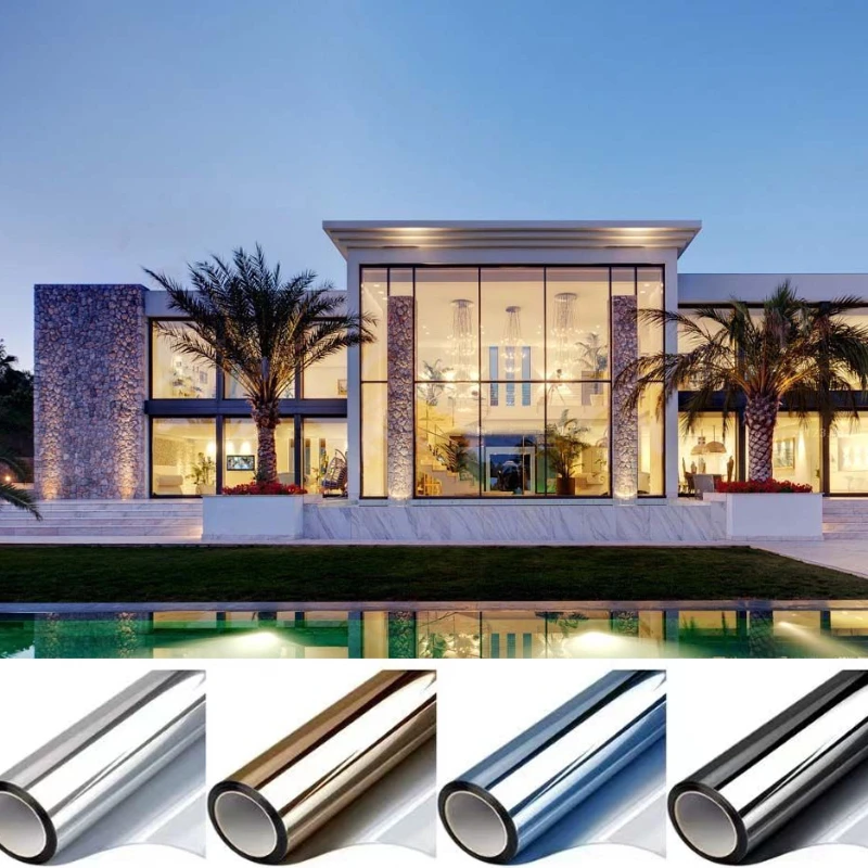 

Window Film Privacy Screen Privacy Glass Stickers for Windows Static Blackout Mirror Wall Sticker Film Sheets Glasses Mirror