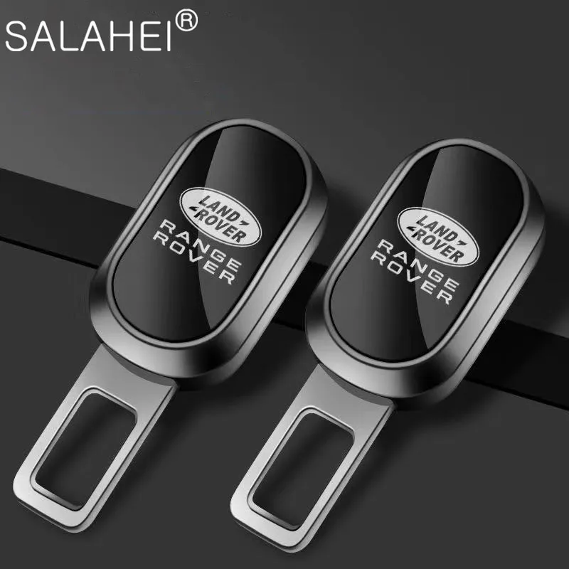 

Alloy Car Safety Adjustable Seat Belt Clip Extender Plug Buckle For Land Rover Range Rover Velar Sport Discovery 2 3 4 Defender