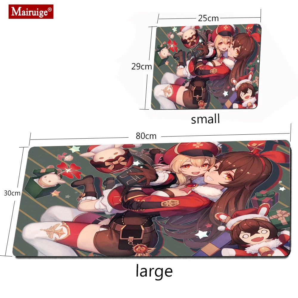 

Amber Genshin Impact Large Mouse Pad Gaming Accessories XXL Laptop Gamer Mousepad Anime Antislip Mat Keyboard Desk Mats Carpet