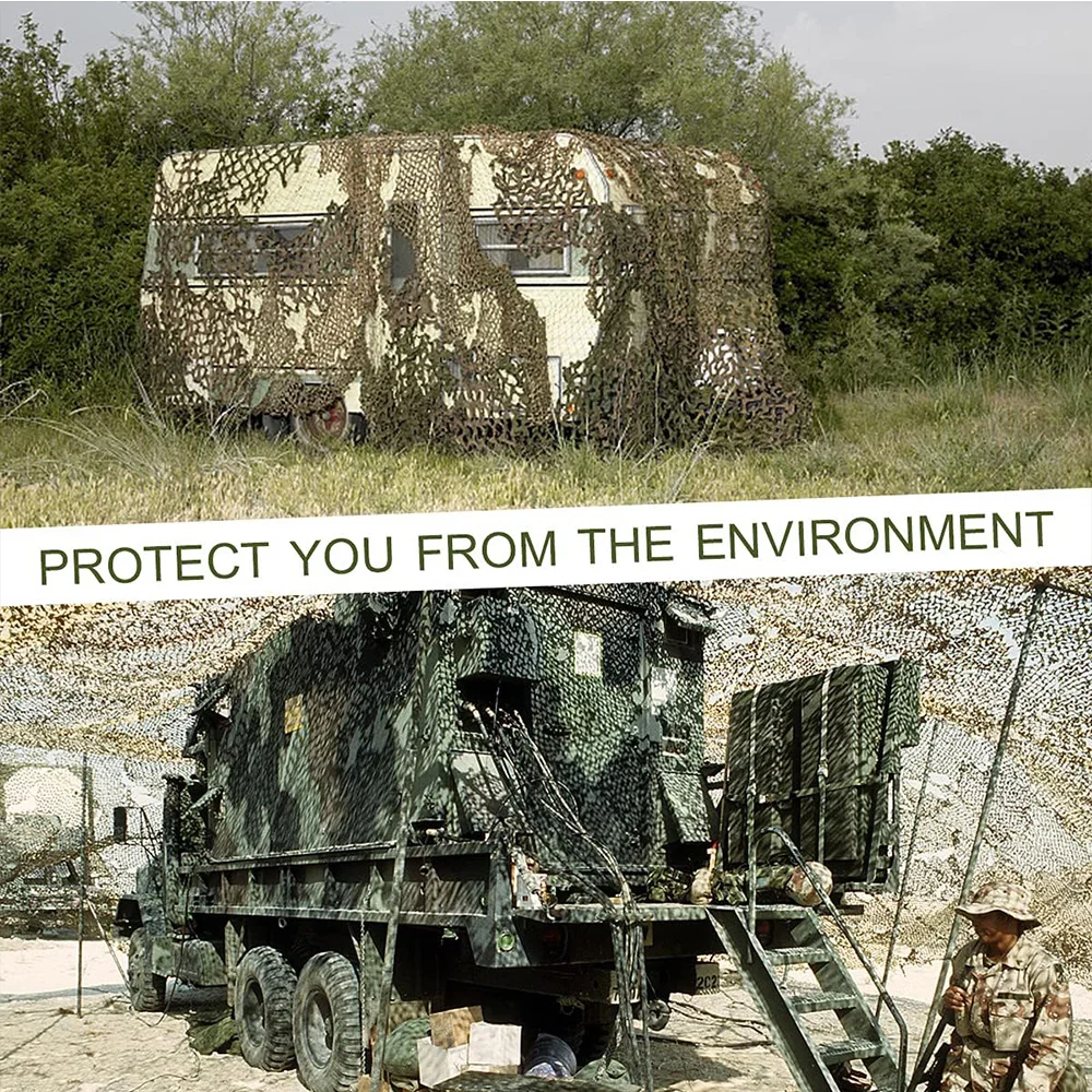 Камуфляжная сетка камуфляжная для кемпинга обучения лесу Солнцезащитная охоты