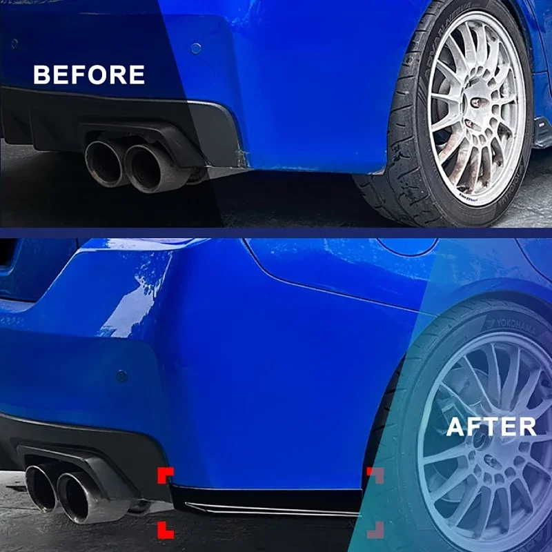 Автомобильный передний боковой разделитель губ/фартуки для губ заднего бампера