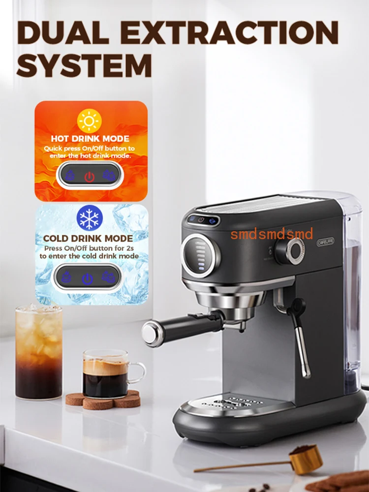Фото Кофемашина Cafelffe 4-в-1 для капучино, эспрессо, капсул Dolce Gusto/Nespresso и кофе в пакетиках ESE – подарок для любимого человека, папы, мамы. №5