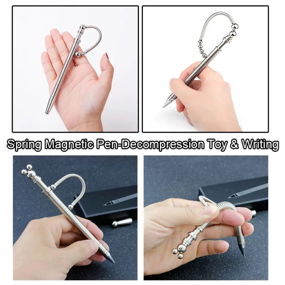 

Ballpoint Pen Gel Pen Magnetic Pen Stress Relief Toys Think Ink Pen Decompression Spring Pen Spinner Toys Fidget Pen
