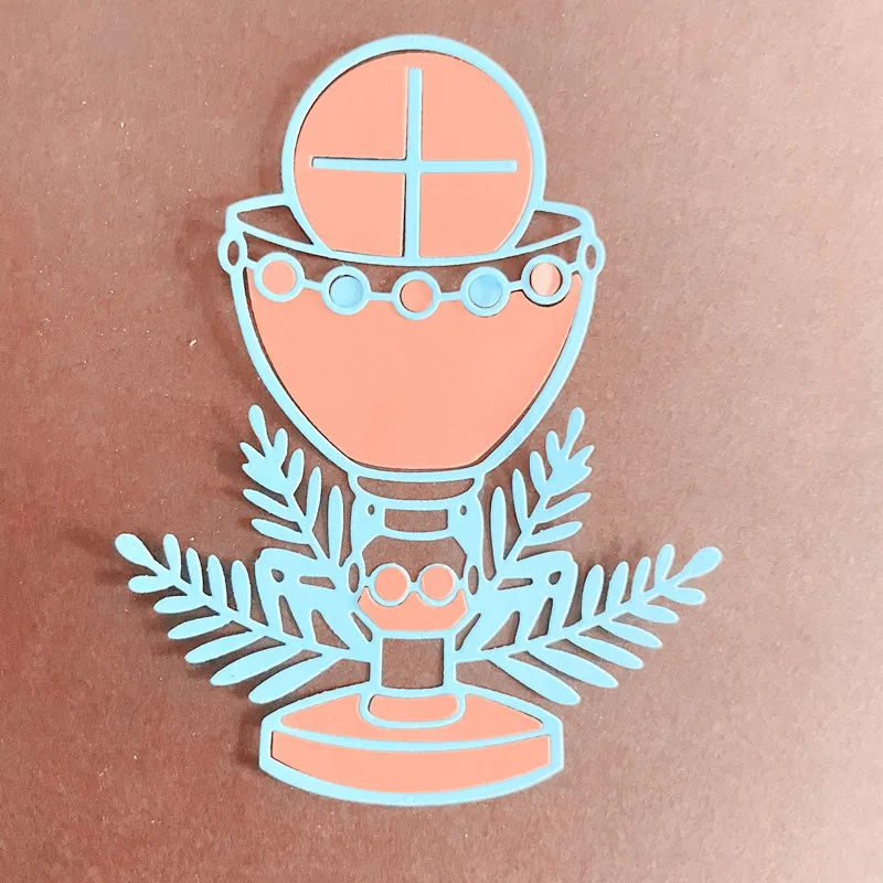 

Трофей с перекрестными листьями и цветами, металлические высекальные штампы, «сделай сам», скрапбукинг, бумажные открытки, тиснение, рукоде...