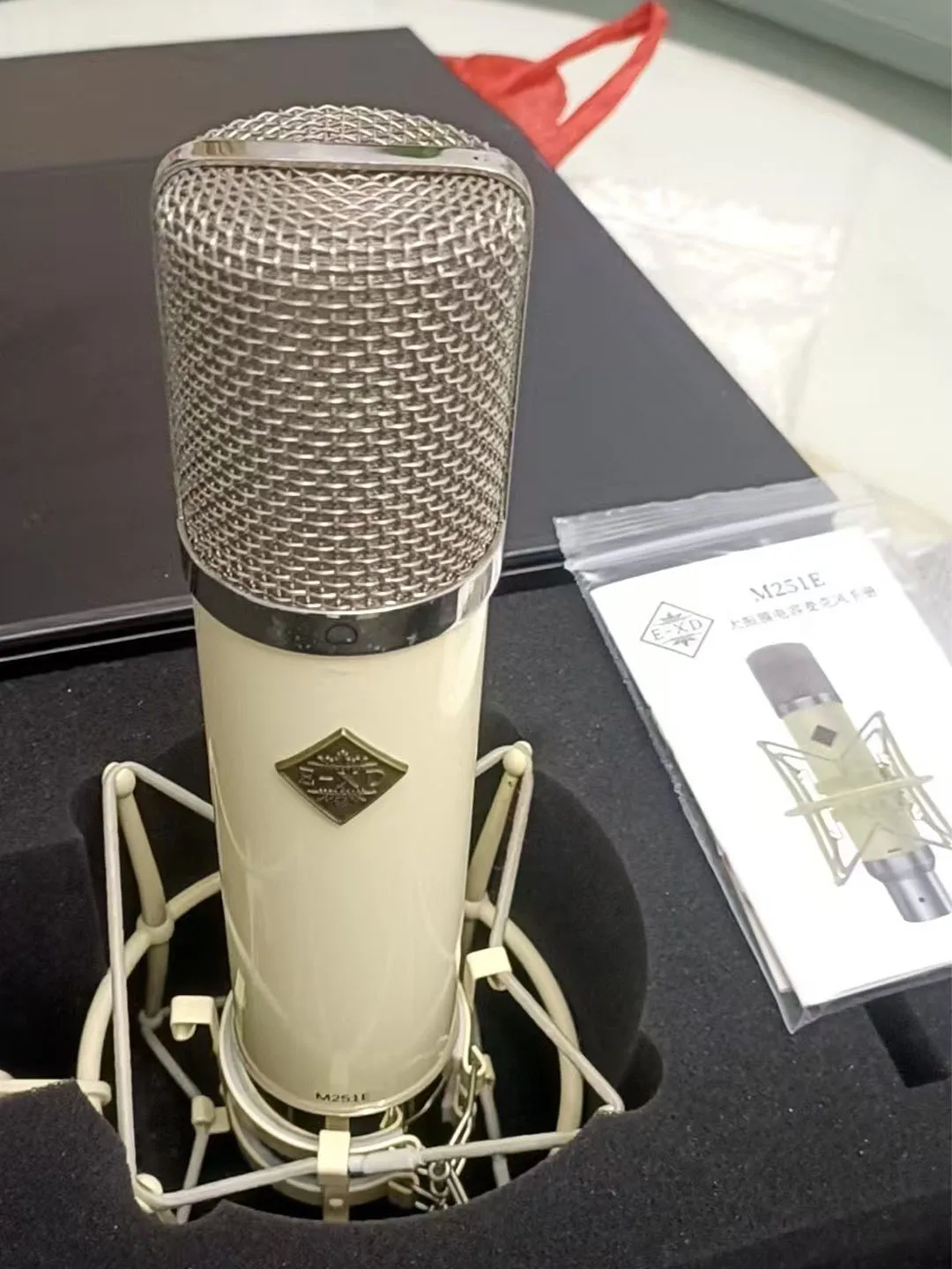 Профессиональный конденсаторный микрофон EXD M251E с большой диафрагмой подходит