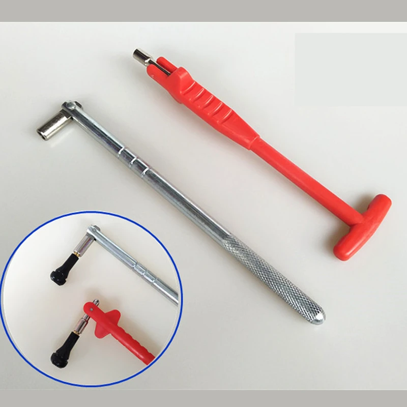 Metalowy ściągacz do opon samochodowych Narzędzie usuwania trzpienia zaworu opony samochodowej Instalator Trwałe tworzywo ...