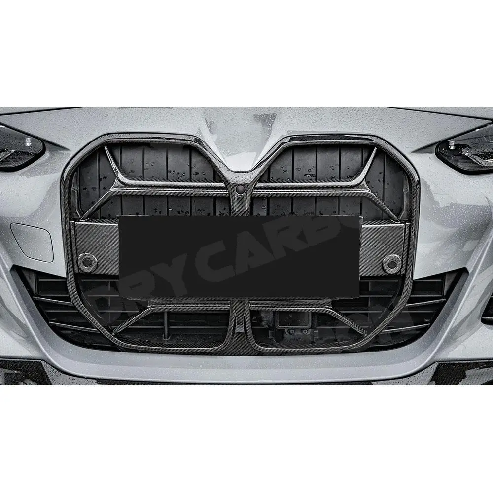 Гоночные грили из сухого углеродного волокна для BMW 4 серии G26 M Sport Gran Coupe 2020+