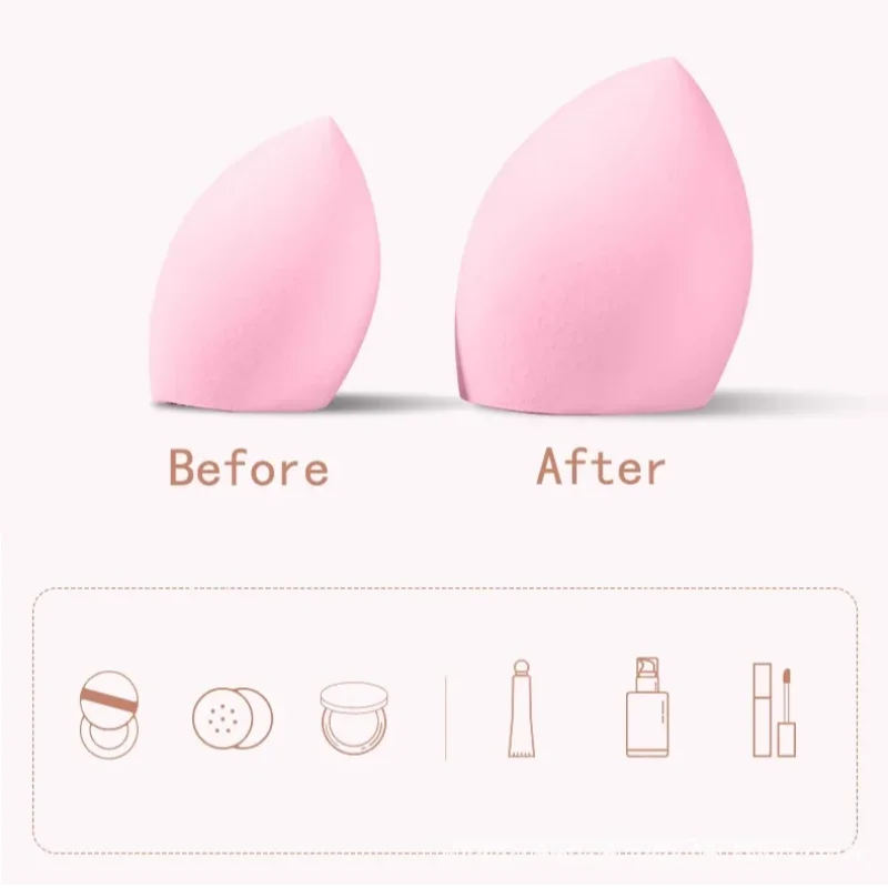 3 шт. спонж для макияжа в виде яйца