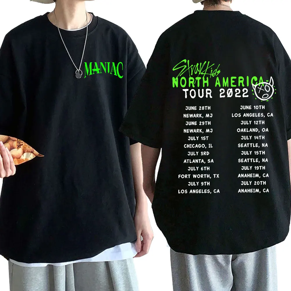 

Футболка мужская хлопковая с принтом «2nd World Tour Maniac»