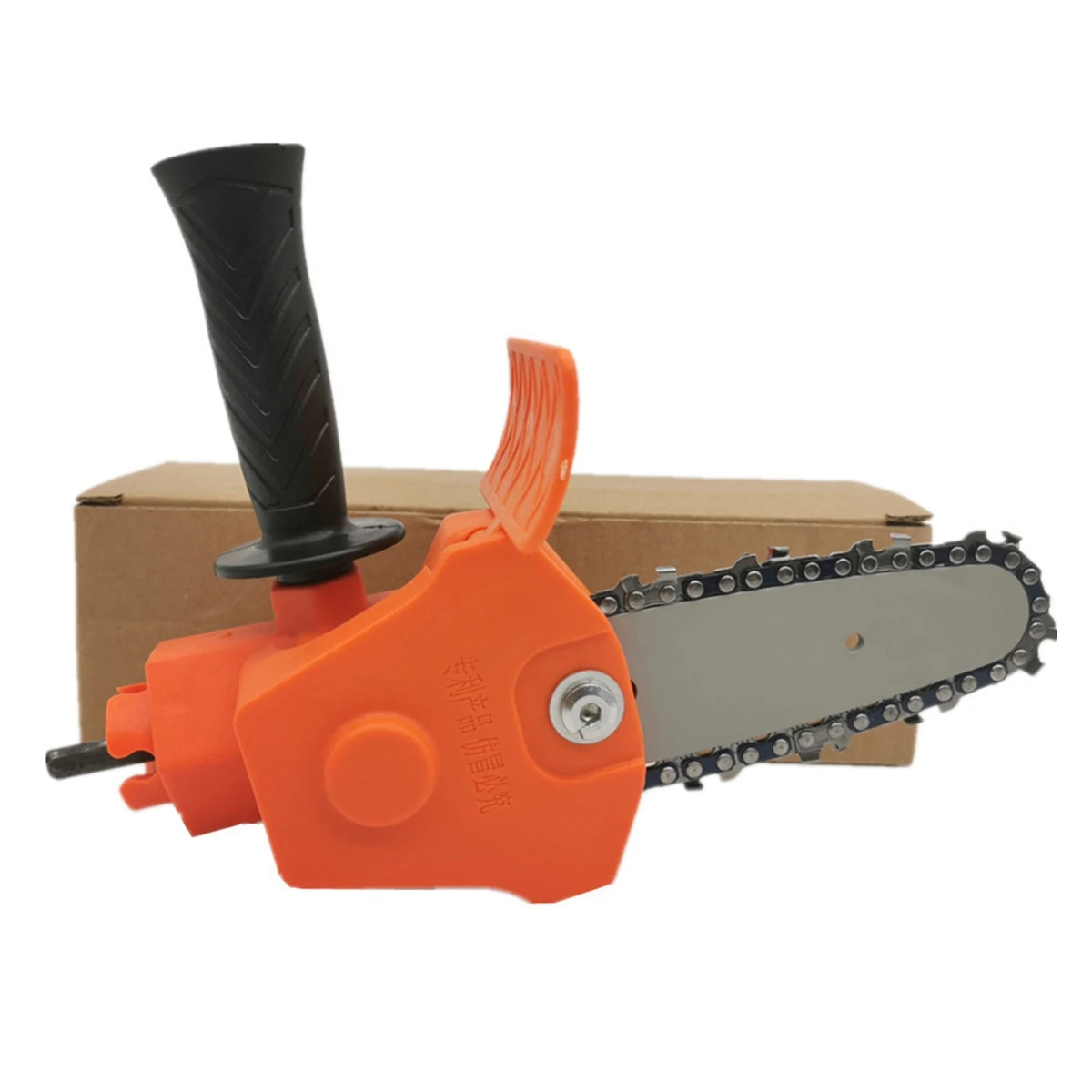 

Electric Drill Converter Into Electric Chain Saw Portable Pruning Saw 6 Inch Chainsaw Bracket (Orange)