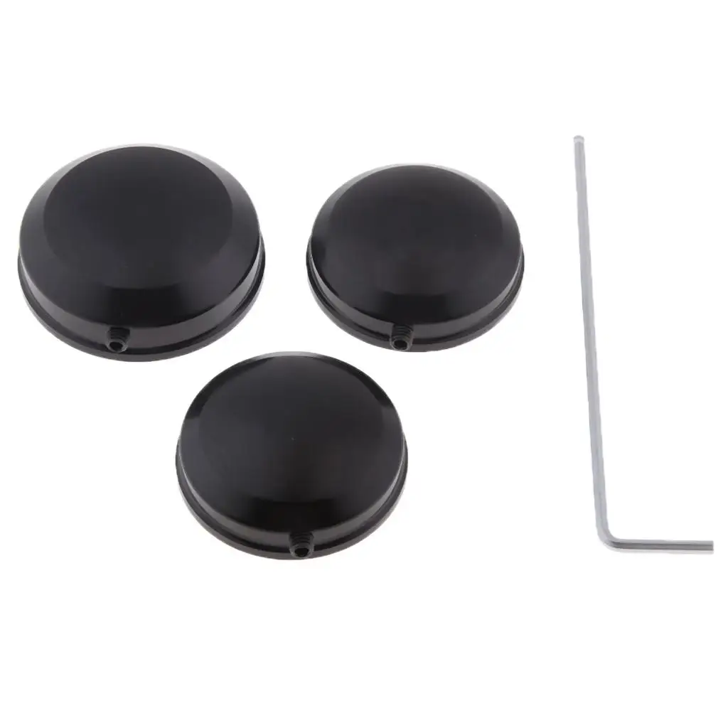 

Черные алюминиевые крышки штока верхней вилки мотоцикла CNC для FXD FXDL