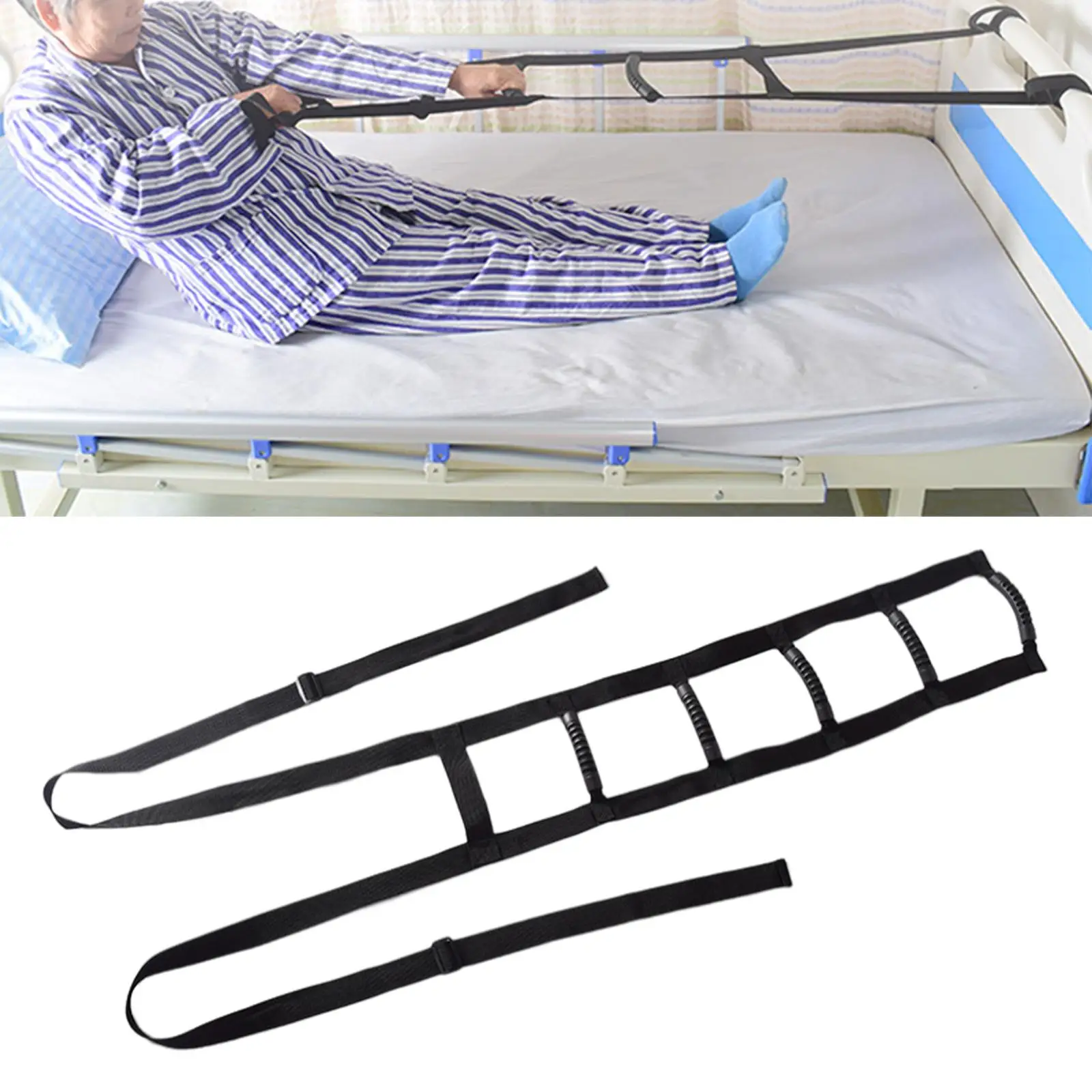 

Bed Ladder Assist Strap Helper Pull Up for Patients Injury Elderly