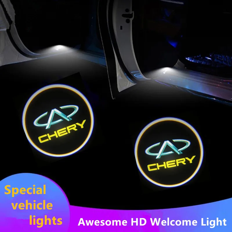 Автомобиль для Chery Badge TIGGO 3 4 5 7 Pro Беспроводная дверь автомобиля Добро пожаловать