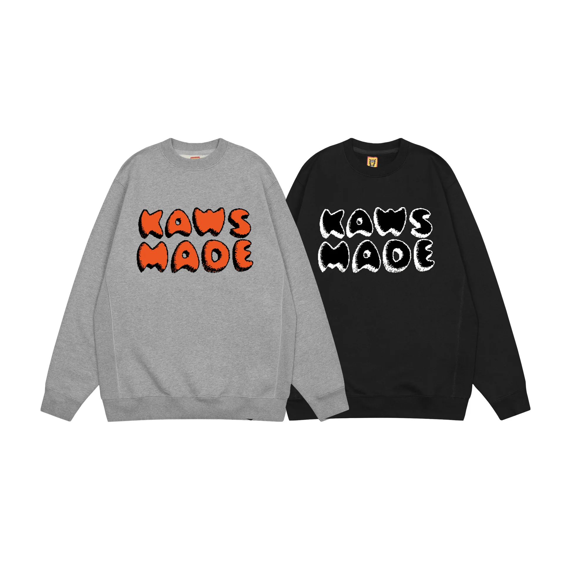 

Human MadeHoodies Unisex Letter-printed Sweater Human MadeHatless Sweater