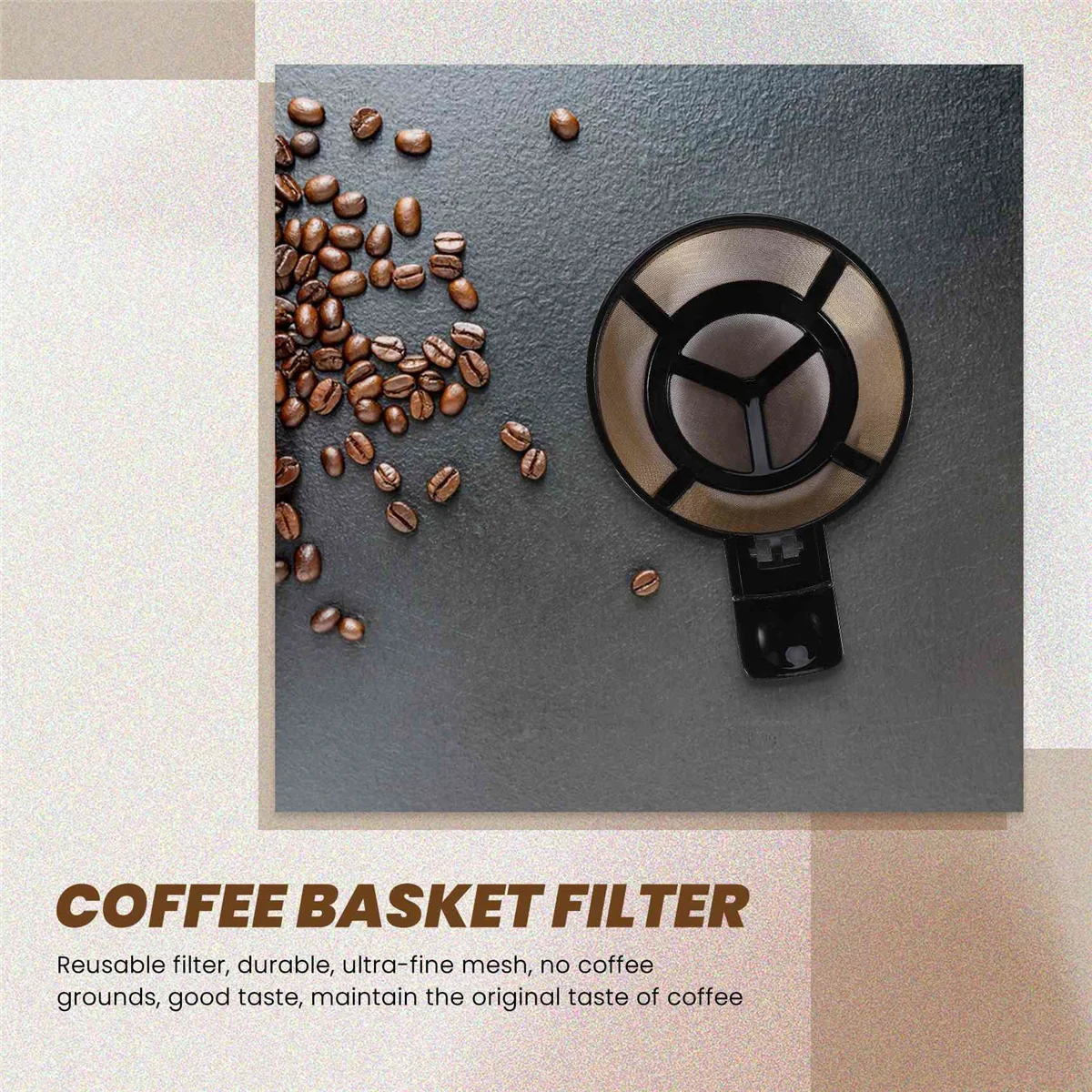 Многоразовый фильтр-корзина для кофе моделей 2-сторонней кофеварки Hamilton Beach 49980A