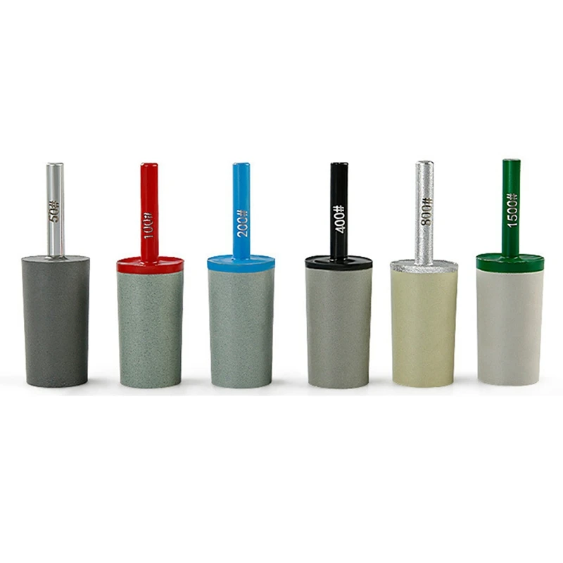 Цилиндрические алмазные шлифовальные насадки зернистостью 200 с алмазными