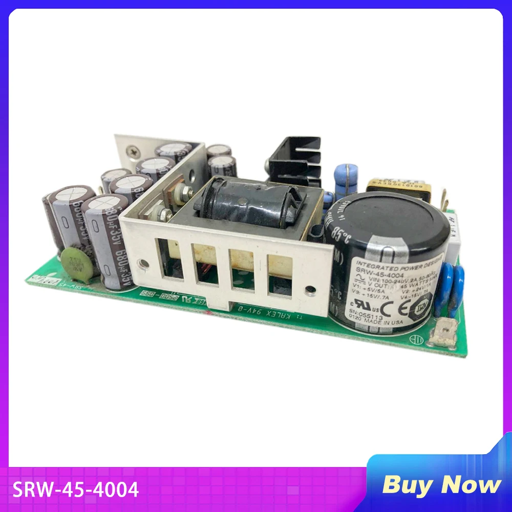 Фото SRW-45-4004 Для промышленного медицинского силового модуля TUV + 5V5A + 24V1A + 15V7A-15V7A №1