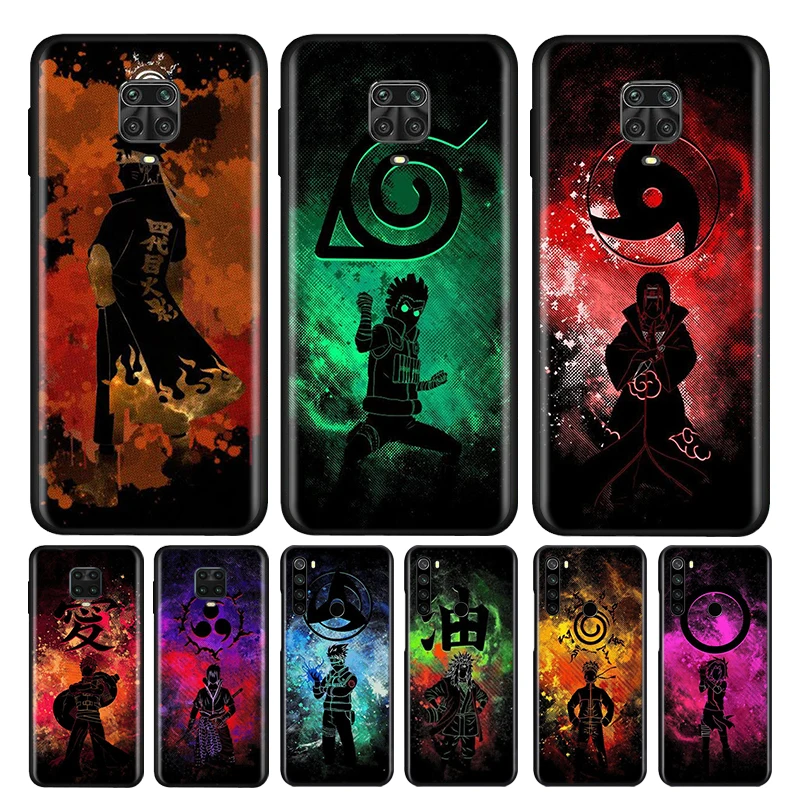 

Naruto Itachi Kakashi Silicone Cover For Xiaomi Redmi Note 11 10T 10 10S 9 9S Pro Max 9T 8T 8 7 6 5 Pro Phone Case Coque