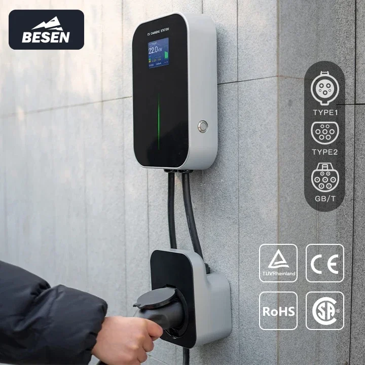 32A BESEN Home EVSE Wallbox 22kw EV зарядное устройство