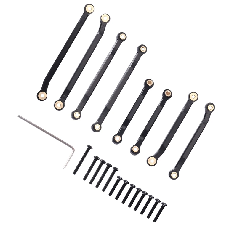 8 шт. набор металлических стержней подвески с высоким зазором 9749 для Traxxas TRX4M 1/18