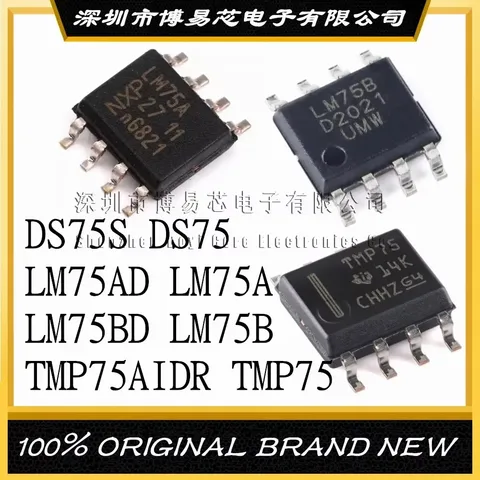 DS75S DS75 LM75AD LM75A LM75BD LM75B TMP75AIDR TMP75 Оценочная плата
