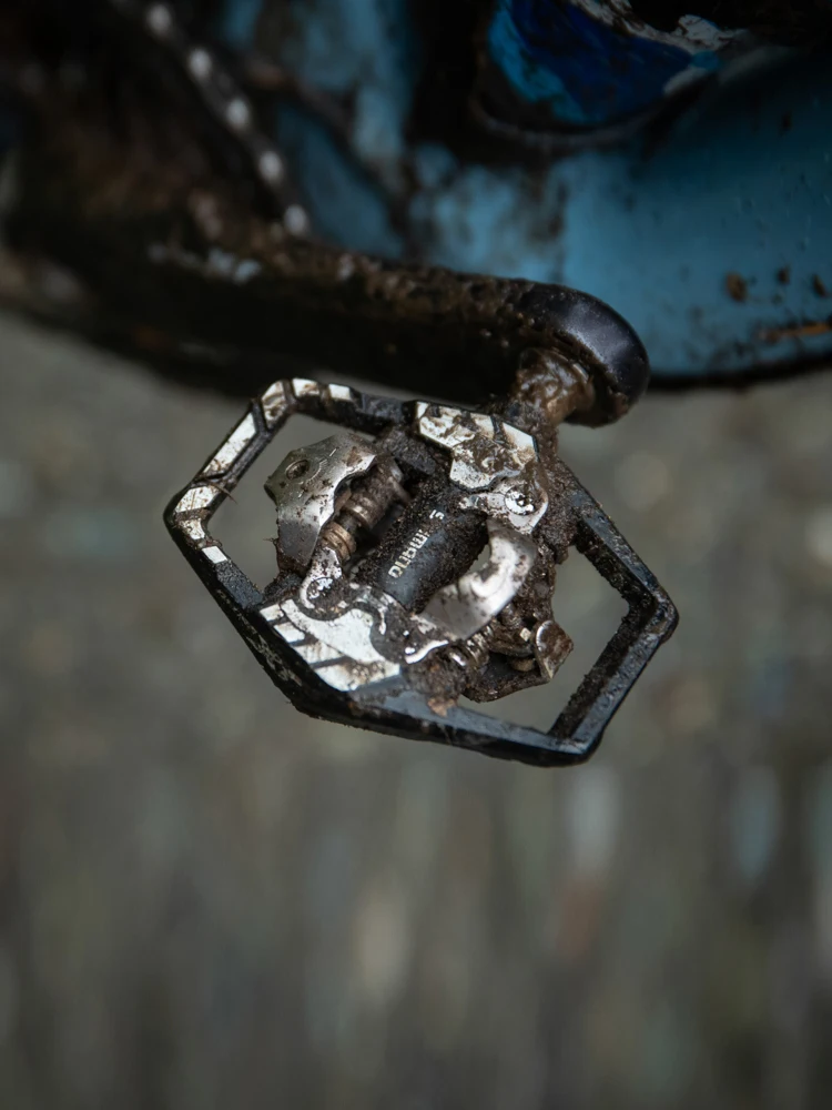 Фото SHIMANO MTB педали M520 M530 M540 M8100 M9100 XTR SPD педали без зажимов для горного велосипеда для велоспорта №4