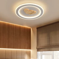Modern Minimalist Recessed LED Ceiling Lights Nordic Creative Living Room Lamp Round Study Lamp Loft Decor Master Bedroom Lamp