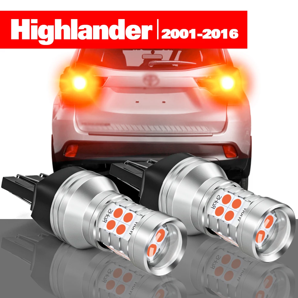 

For Toyota Highlander 2001-2016 Accessories 2pcs LED Brake Light 2005 2006 2007 2008 2009 2010 2011 2012 2013 2014 2015