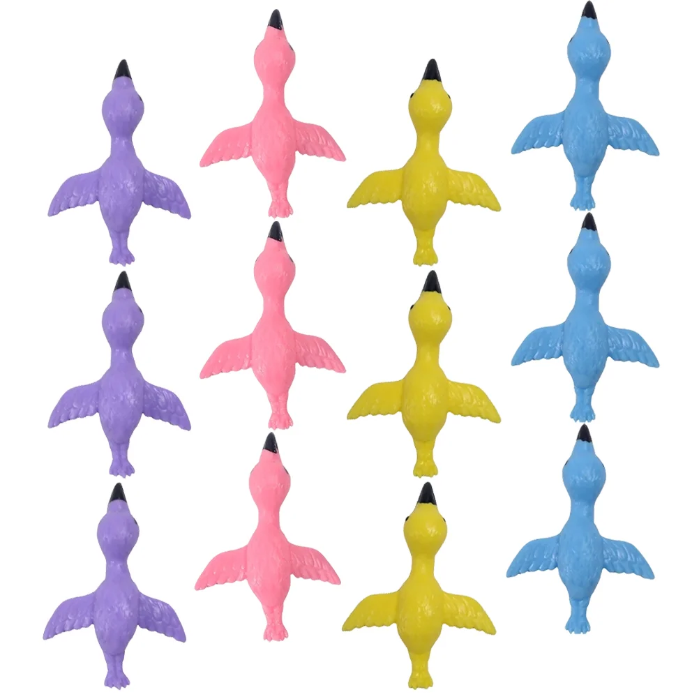 

Projectile Toy Adorable Finger Kids Toys Funny Children Slingshot Flamingo Prank