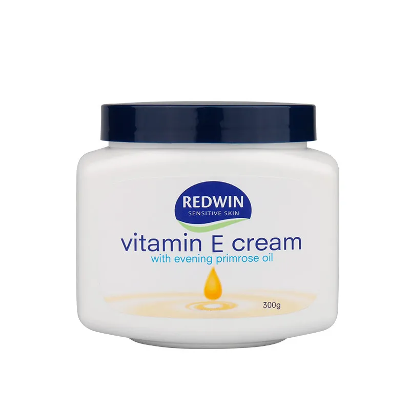 

Redwin Vitamin E Cream 300g for Dry Skin Face Body Neck Moisturizer Increase Skin Elasticity Evening Primrose Oil Soften Smooth