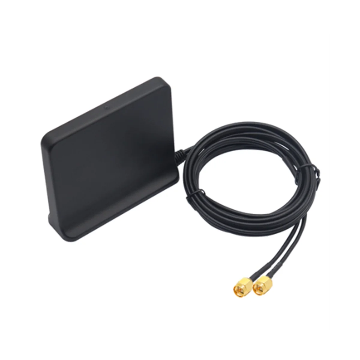 Фото Усиление сигнала 3G 5G 4G LTE GSM Mimo воздушная антенна с высоким коэффициентом усиления 12 дБи 600-6000 МГц внешняя всенаправленная Wi-Fi антенна (черная SMA Мужская) №2
