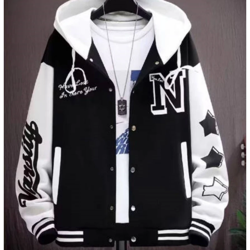 Мужская и женская бейсбольная куртка молодежная форма весна-осень хип-хоп пальто