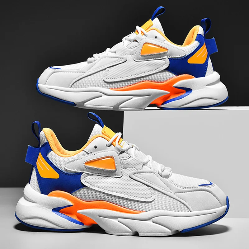 

Мужские кроссовки, мужская повседневная обувь, роскошная обувь для тенниса, тренировочная обувь, гоночная дышащая обувь, модные мужские мок...