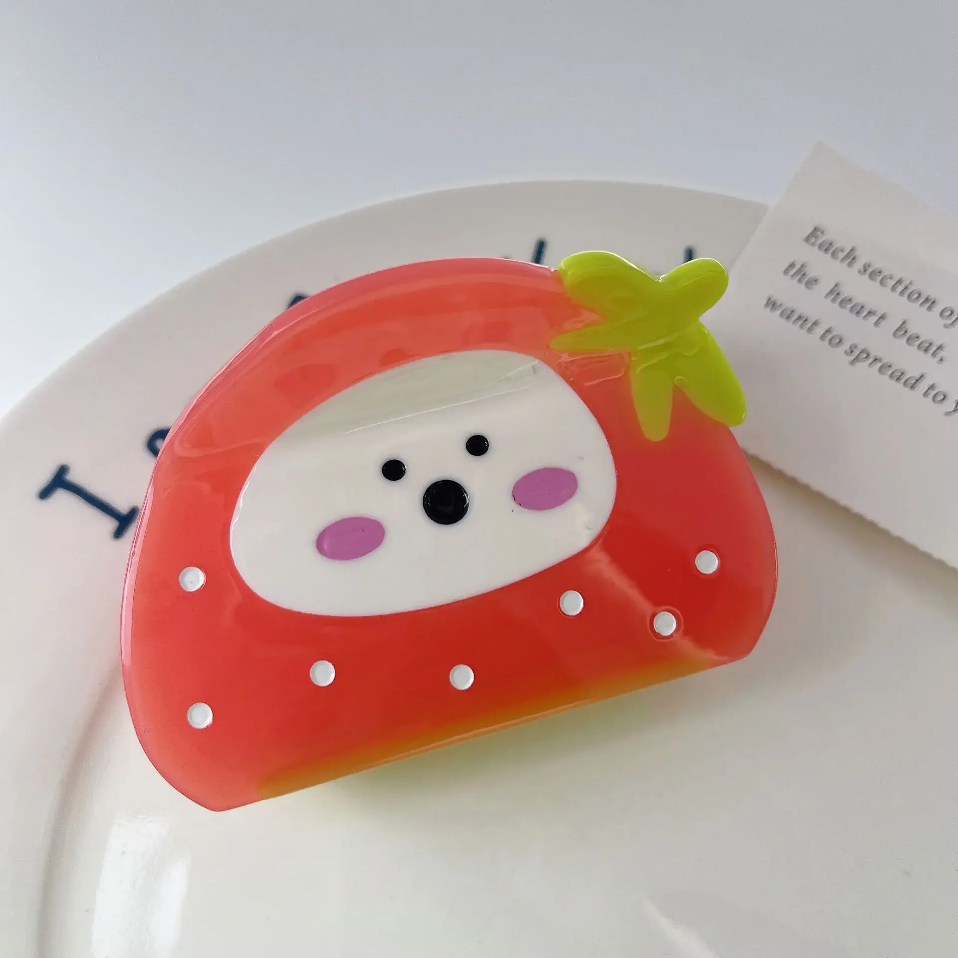 Симпатичные заколки для волос YHJ в виде животных новейшие стили ацетатные