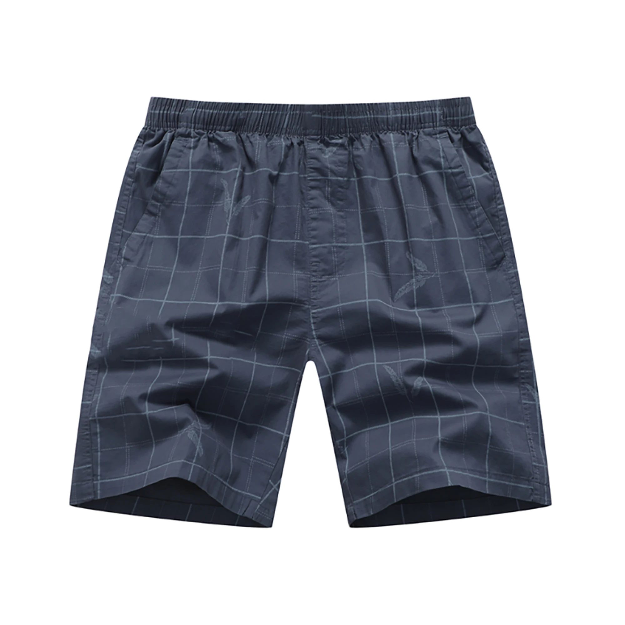 

EDGO Check Print Drawstring Swim Shorts #edgo4411