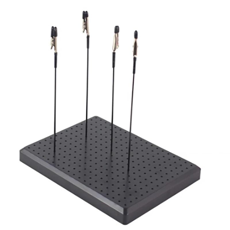 

Ainting Stand Base Modeling Tools Model Standing Base With 20 Wire Clamps Long For Hobby Modeling DIY Card Photo Memo