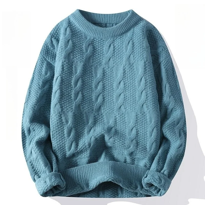 

Sweaters men 2023 Winter fashion thicken sweater korean style men sweaters autumn Men's wool pullovers full size S-3XL MY179