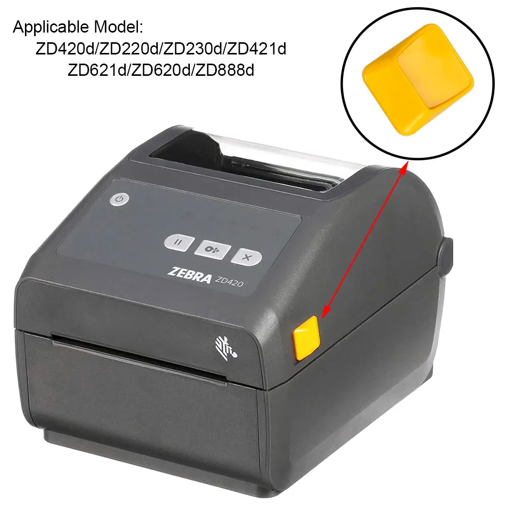 2 шт., боковые кнопки для принтера Zebra ZD420D ZD220D ZD620D 230D 880D