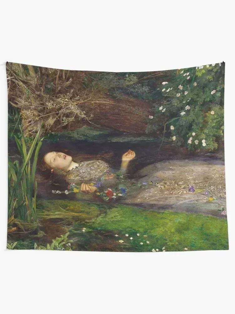 Офелия Джон Эверт Миллис (1851) гобелен японский декор комнаты для спальни