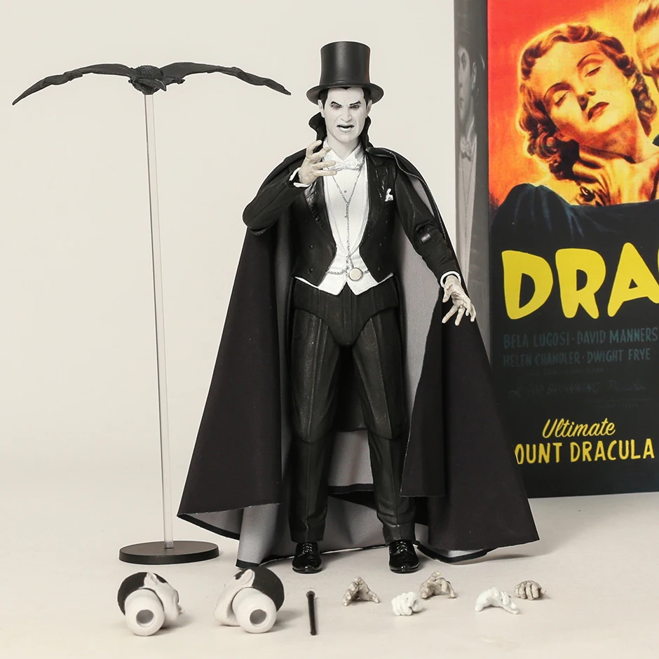 

NECA универсальные Монстры Ultimate Дракула Карфакс аббатство фигурка Коллекционная Фигурка модель игрушка подарок