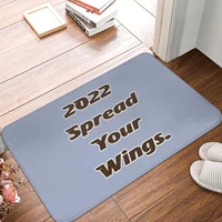 2022 spread your wing door mat decor new year rug carpet bathmat antislip entrance living room home kitchen bathroom water proof