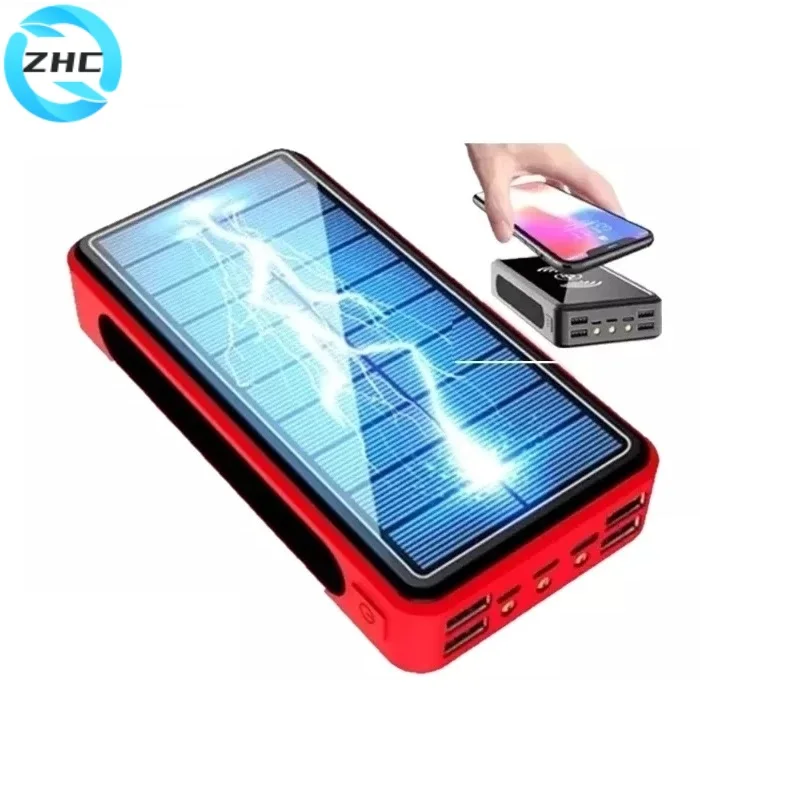 Внешний аккумулятор на солнечной батарее 100000 мАч |