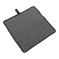 1pc wear resistant table mat cut proof table mat creative table cover black
