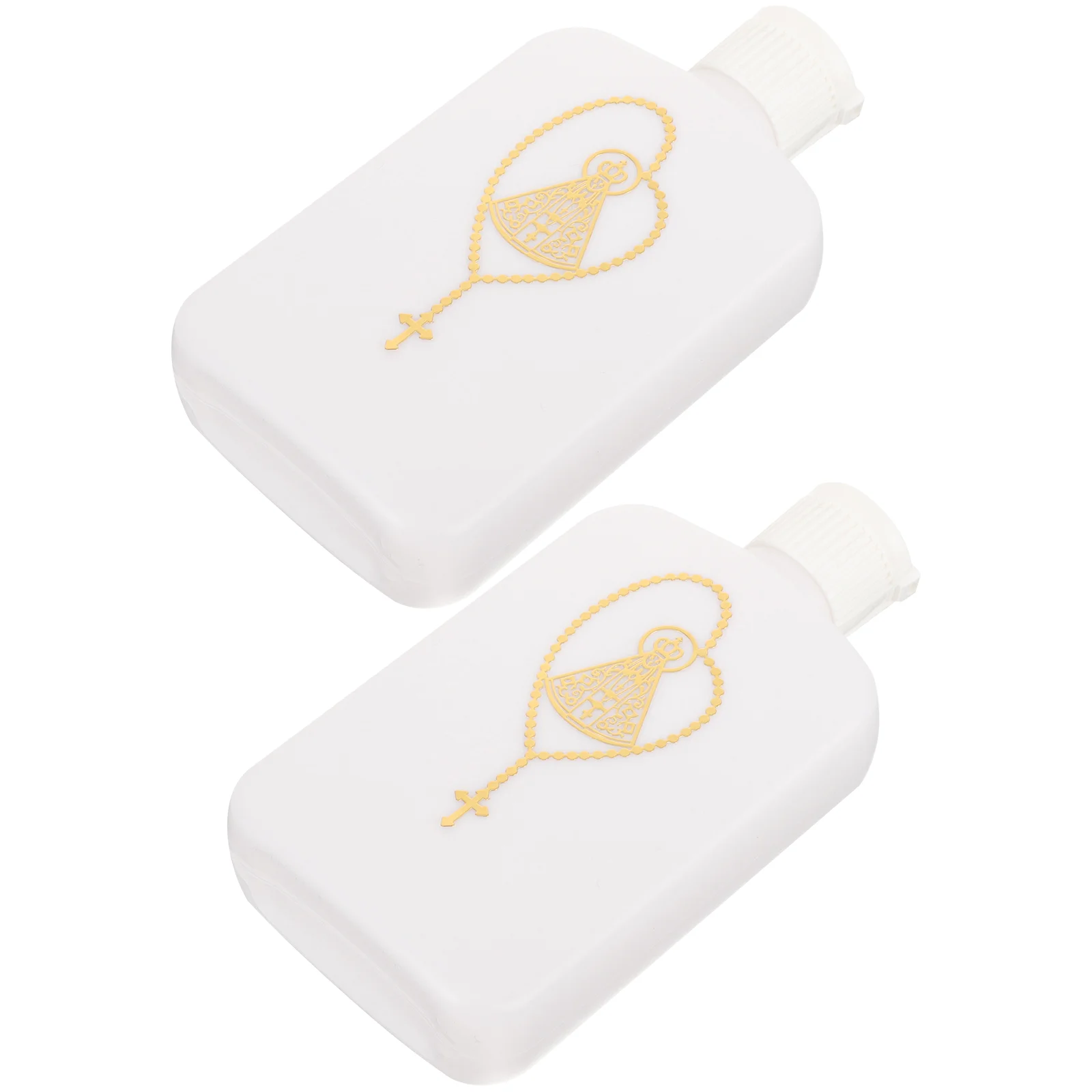 

2pcs Reusable Refillable Empty Holy Water Container Catholic Water Bottle Easter Water Bottle Holy Water Flask Holy Water Bottle