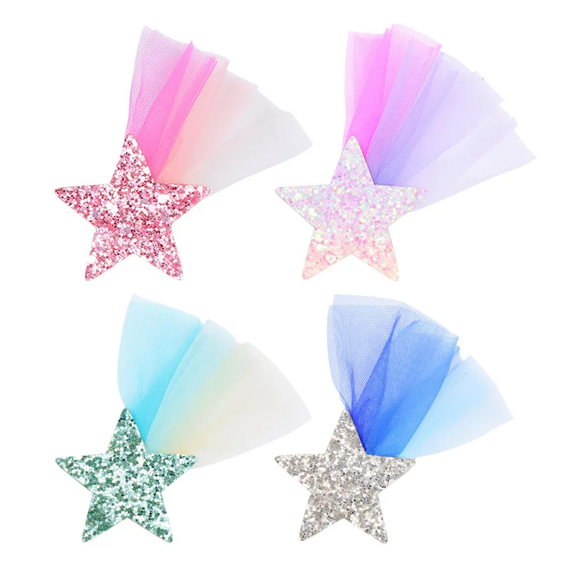 Кружевная заколка для волос с изображением метеорита девочек