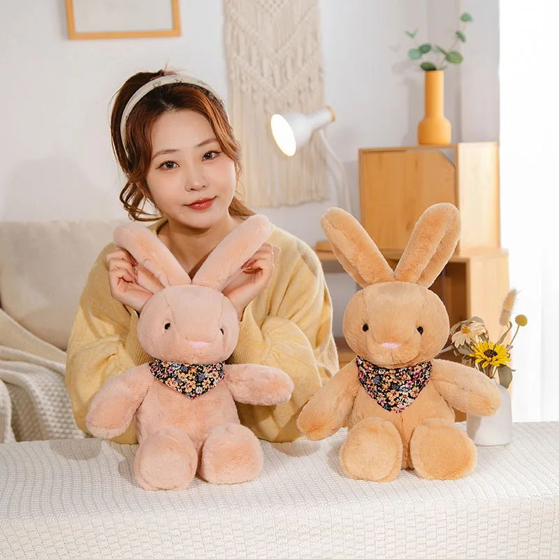 Милый кролик плюшевые игрушки милый 25 см 35 50 мягкие куклы-кролики для девочек и