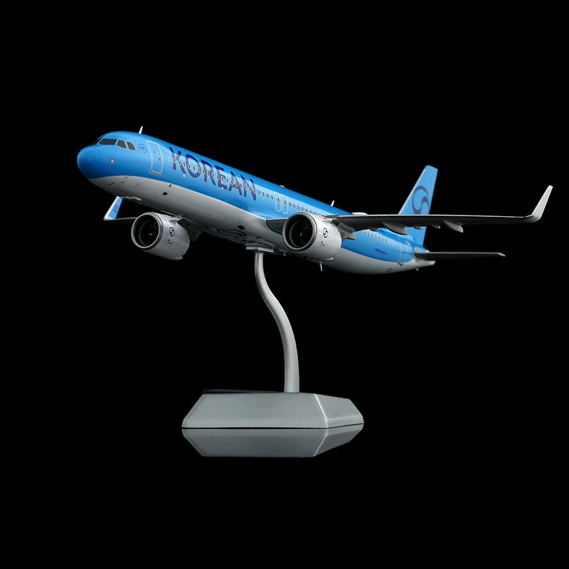 Фото Коллекционная модель самолета L2268 из сплава, подарок, SQ Wings 1:200, Korean Air 