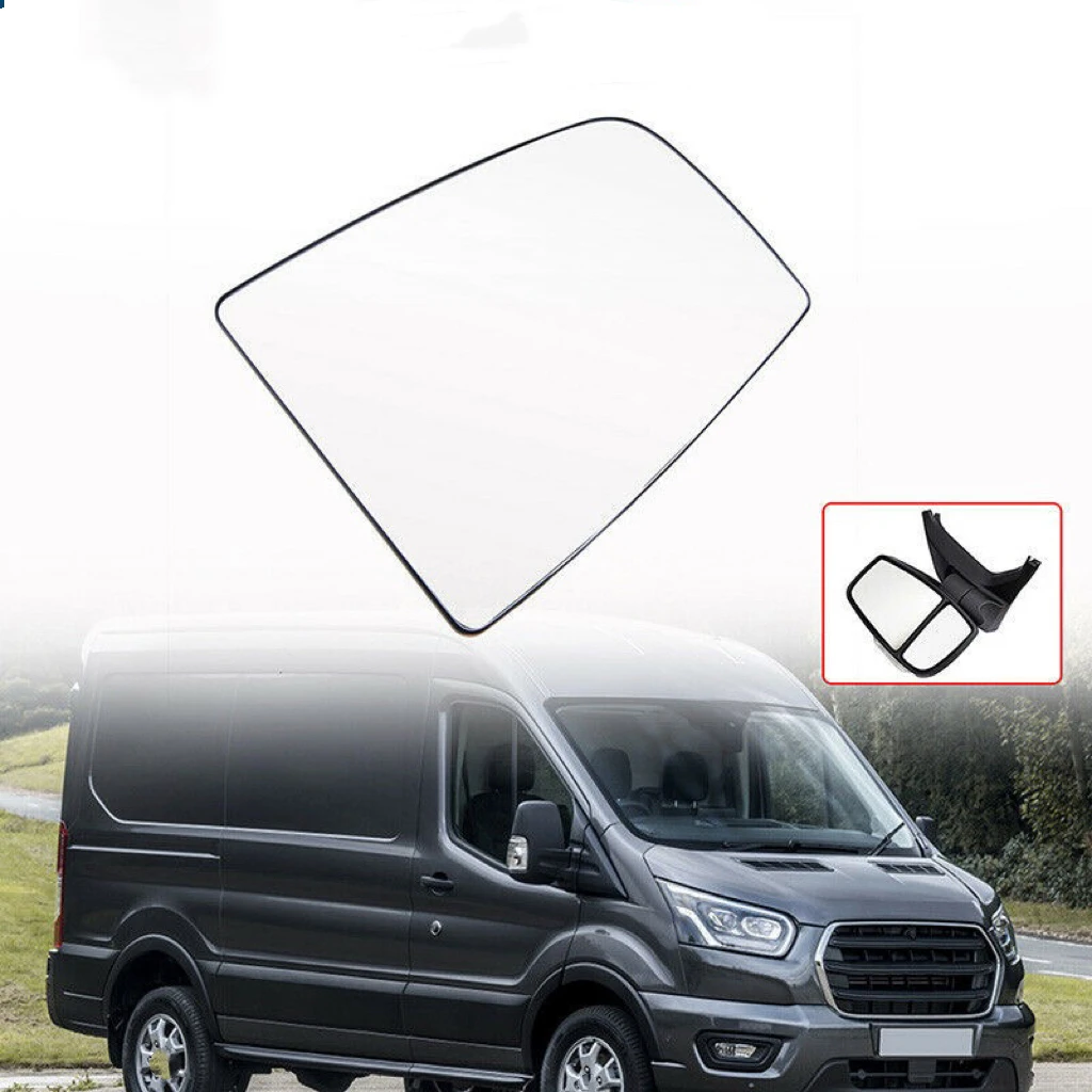 Зеркало заднего вида для Ford Transit MK8 стекло без подогрева верхнее боковое 2014 2015 2016